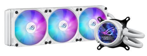 ASUS ROG STRIX LC III 360 ARGB LCD WHITE EDITION LIQUID COOLER TRIPLE FAN BIANCO